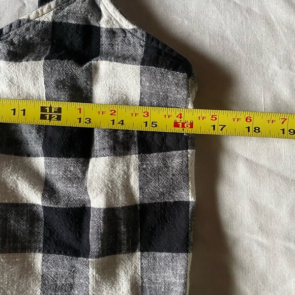Anco Gingham Crop Top 100% Cotton SIZE 12 - Picture 6 of 6